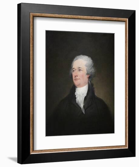 Alexander Hamilton-John Trumbull-Framed Art Print