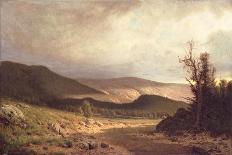 Autumn in Arkville (Oil on Canvas)-Alexander Helwig Wyant-Giclee Print