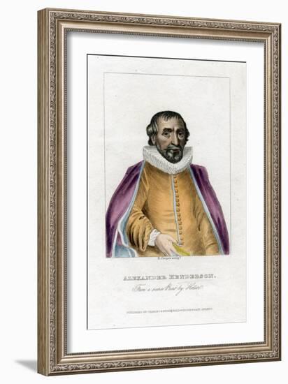 Alexander Henderson, Scottish Theologian, (Early 19th Centur)-R Cooper-Framed Giclee Print