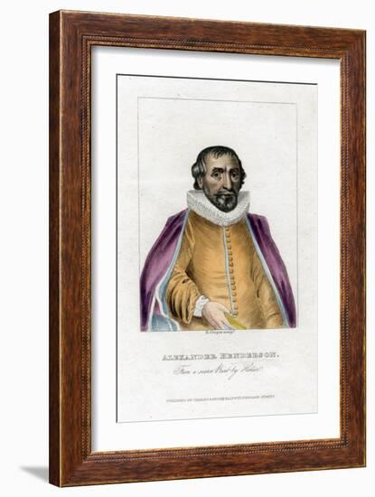 Alexander Henderson, Scottish Theologian, (Early 19th Centur)-R Cooper-Framed Giclee Print