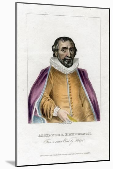 Alexander Henderson, Scottish Theologian, (Early 19th Centur)-R Cooper-Mounted Giclee Print