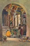 'The Temple of the Tooth, Kandy - Interior', c1880 (1905)-Alexander Henry Hallam Murray-Framed Giclee Print