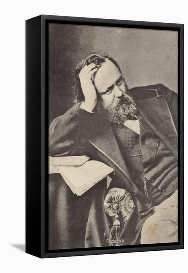 Alexander Herzen, Russian Writer and Philosopher-null-Framed Premier Image Canvas