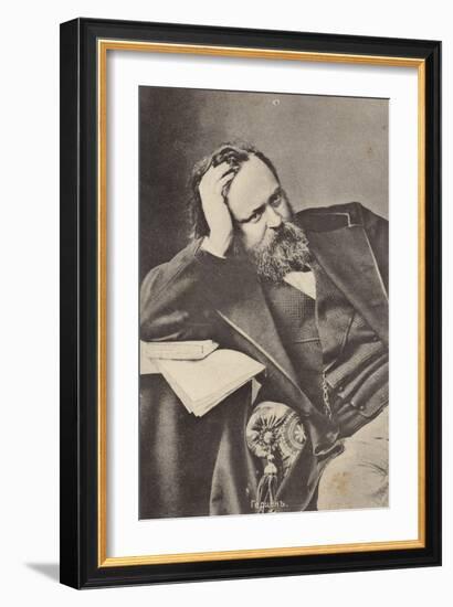 Alexander Herzen, Russian Writer and Philosopher-null-Framed Photographic Print