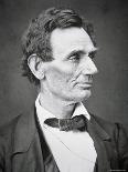 Abraham Lincoln (1809-65), 16th President of the USA, Copy Print after Photo by Alexander Hesler,…-Alexander Hesler-Framed Premier Image Canvas