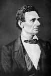 Abraham Lincoln, 16th President of the United States, 1860S-Alexander Hessler-Framed Premium Giclee Print