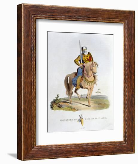 Alexander II, King of Scotland, (1824)-Unknown-Framed Giclee Print