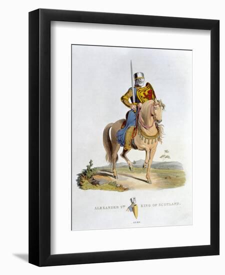 Alexander II, King of Scotland, (1824)-Unknown-Framed Giclee Print