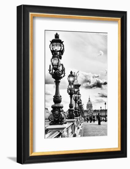 Alexander III Bridge - Invalides - Paris - France-Philippe Hugonnard-Framed Photographic Print