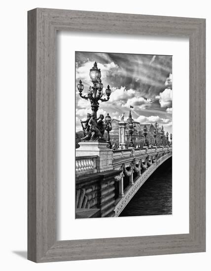 Alexander III Bridge - Paris - France-Philippe Hugonnard-Framed Photographic Print