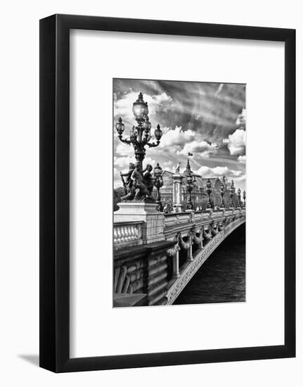 Alexander III Bridge - Paris - France-Philippe Hugonnard-Framed Photographic Print