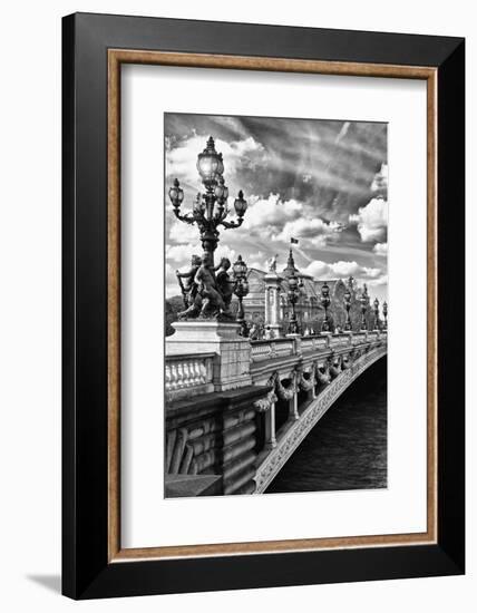 Alexander III Bridge - Paris - France-Philippe Hugonnard-Framed Photographic Print