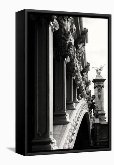 Alexander III Bridge - Paris - France-Philippe Hugonnard-Framed Premier Image Canvas