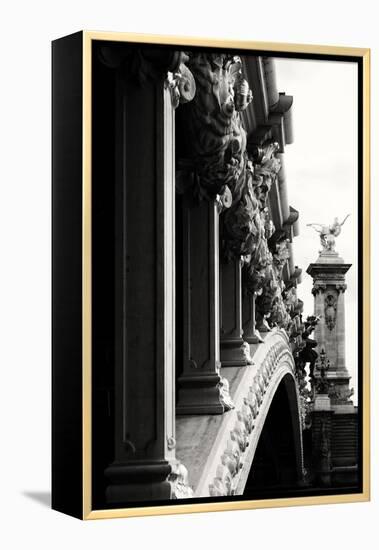 Alexander III Bridge - Paris - France-Philippe Hugonnard-Framed Premier Image Canvas