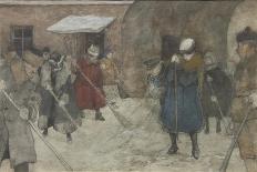 The Queue, Ca 1921-Alexander Ivanovich Vakhrameyev-Premier Image Canvas