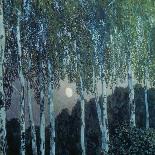 Birch Trees in the Evening Light, 1908-10-Alexander Jakowlev Golowin-Giclee Print