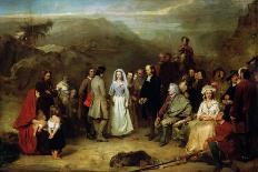 Flora Macdonald Introduced to Prince Charles Edward, after the Battle of Culloden-Alexander Johnston-Giclee Print