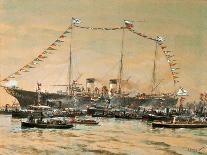 The Steam Frigate Svetlana, 1878-Alexander Karlovich Beggrov-Giclee Print