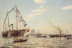 The Steam Frigate Svetlana, 1878-Alexander Karlovich Beggrov-Giclee Print