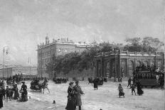 View of the Anichkov Palace, St Petersburg, 1907-Alexander Karlovich Beggrov-Giclee Print