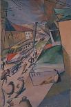 Tram, 1914-Alexander Konstantinovich Bogomazov-Premier Image Canvas