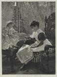 Politics in the Nursery, the Mp's Daughter Addressing the Electors-Alexander M. Rossi-Giclee Print