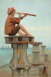 A Day by the Sea-Alexander M. Rossi-Giclee Print