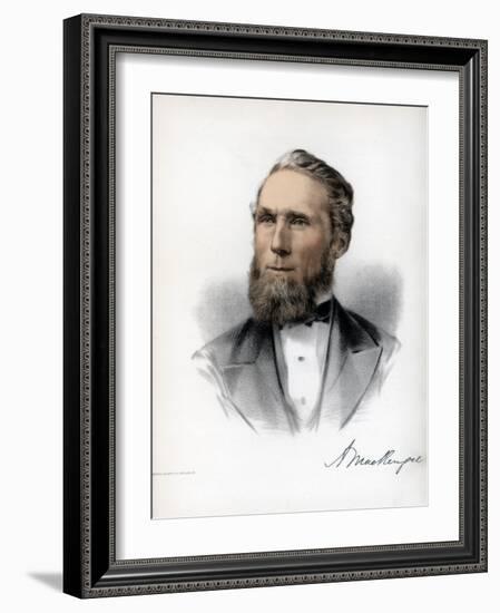 Alexander Mackenzie, Second Prime Minister of Canada, C1890-Petter & Galpin Cassell-Framed Giclee Print