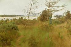 The Long Cry of the Reeds at Even, 1896-Alexander Mann-Mounted Giclee Print