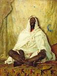 Seated Arab-Alexander Mann-Giclee Print