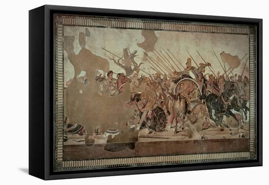 Alexander Mosaic Or the Battle of Issus-Alexandrian workers-Framed Premier Image Canvas