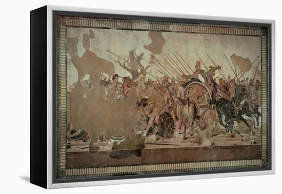 Alexander Mosaic Or the Battle of Issus-Alexandrian workers-Framed Premier Image Canvas