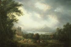Tantallon Castle with the Bass Rock, C.1816-Alexander Nasmyth-Giclee Print