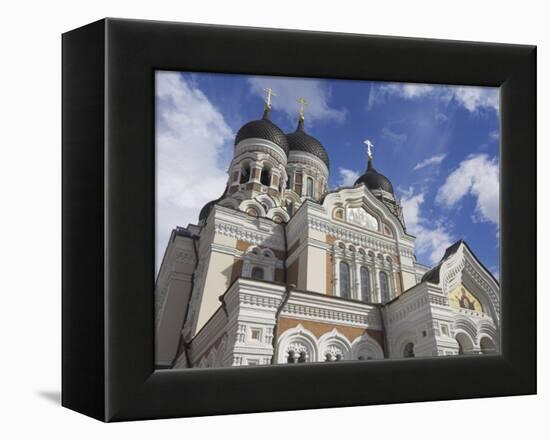 Alexander Nevsky Cathedral, Russian Orthodox Church, Toompea Hill, Tallinn, Estonia-Neale Clarke-Framed Premier Image Canvas