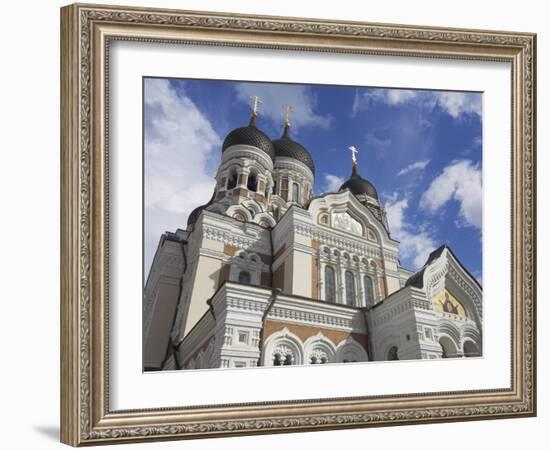 Alexander Nevsky Cathedral, Russian Orthodox Church, Toompea Hill, Tallinn, Estonia-Neale Clarke-Framed Photographic Print