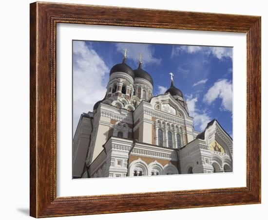 Alexander Nevsky Cathedral, Russian Orthodox Church, Toompea Hill, Tallinn, Estonia-Neale Clarke-Framed Photographic Print