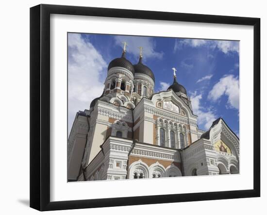 Alexander Nevsky Cathedral, Russian Orthodox Church, Toompea Hill, Tallinn, Estonia-Neale Clarke-Framed Photographic Print