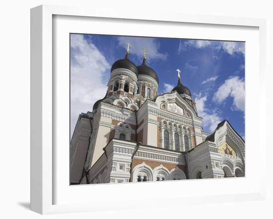 Alexander Nevsky Cathedral, Russian Orthodox Church, Toompea Hill, Tallinn, Estonia-Neale Clarke-Framed Photographic Print