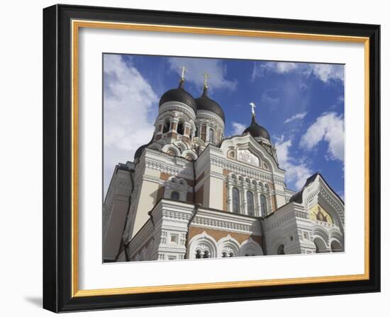 Alexander Nevsky Cathedral, Russian Orthodox Church, Toompea Hill, Tallinn, Estonia-Neale Clarke-Framed Photographic Print