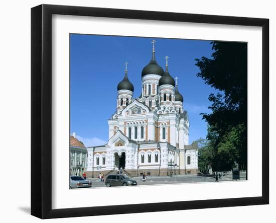 Alexander Nevsky Cathedral, Tallinn, Estonia-Peter Thompson-Framed Photographic Print