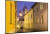Alexander Nevsky Church in the Old Town at Dusk, Tallinn, Estonia-Peter Adams-Mounted Photographic Print