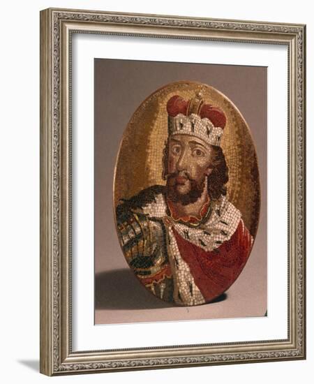 Alexander Nevsky, Mid of the 18th C-Matvey Vasilyevich Vasilyev-Framed Giclee Print