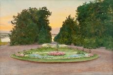 Evening in a park-Alexander Nikolajew Benois-Framed Giclee Print