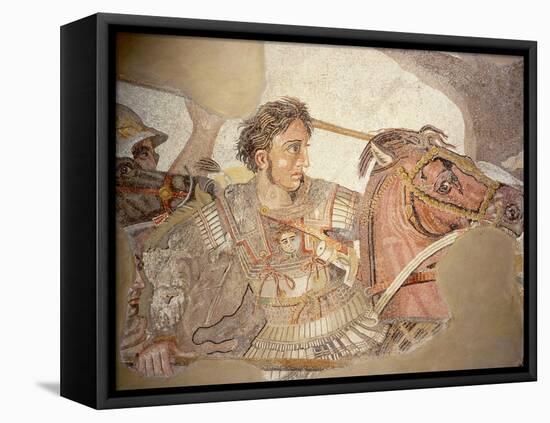 Alexander on his Horse, Detail from the Battle of Issus-null-Framed Premier Image Canvas