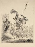 Portrait of Count Platov (1751-1818) on Horseback-Alexander Orlowski-Giclee Print