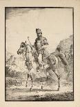 Portrait of Count Platov (1751-1818) on Horseback-Alexander Orlowski-Giclee Print