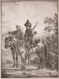 Persian on Horseback, 1820-Alexander Orlowski-Giclee Print