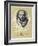 Alexander Ostrovsky, Russian Playwright-Vasili Grigorevich Perov-Framed Giclee Print