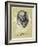 Alexander Ostrovsky, Russian Playwright-Vasili Grigorevich Perov-Framed Giclee Print