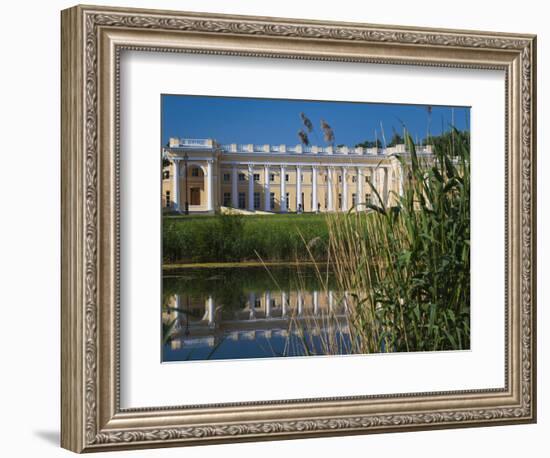 Alexander Palace, Pushkin-Tsarskoye Selo, Saint Petersburg, Russia-Walter Bibikow-Framed Photographic Print